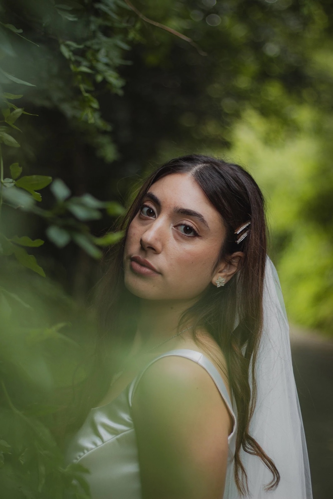 Mica among the leaves